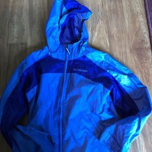 Purple Columbia Windbreaker